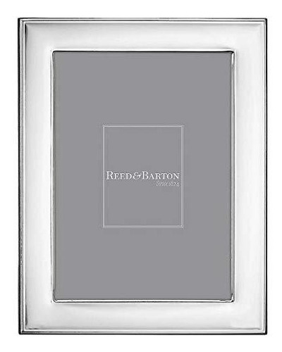 Bonito Marco Naples Biselado Borde Plata 5x7 Por Reed Barto
