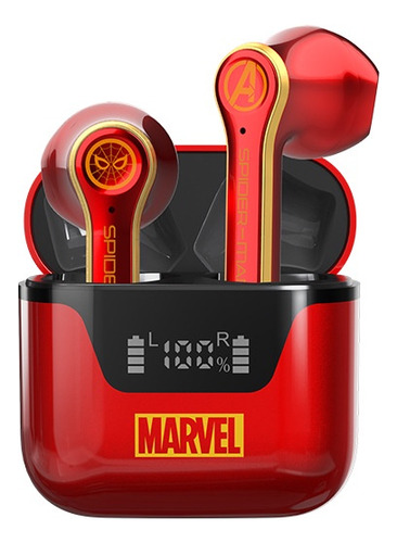 Fone De Ouvido Bluetooth Marvel Avengers Tws Fones De Ouvido
