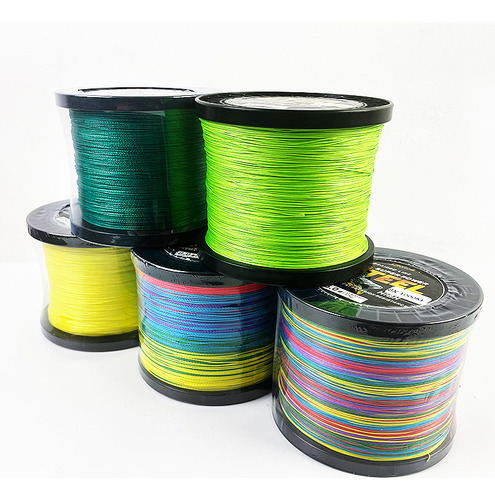 4 Anzuelos Coloridos 1m 1 Color 500m 15 Seaknight 48 Trenza