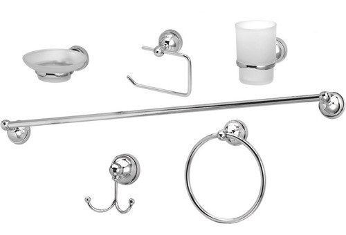 Accesorio Baño Peirano 8006 6 Piezas Baño Set Ahora12