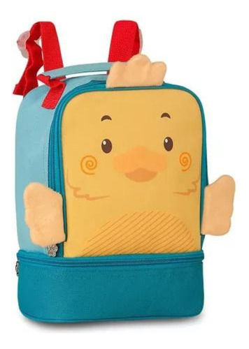 Lunchera Mochila Termica Animales Infantil Niños Escolar