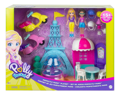 Playset Polly Pocket Aventura En París 