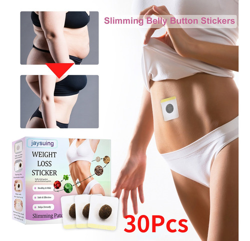 Pegatinas Adelgazantes 30slim Patch Navel Detoxification [u]