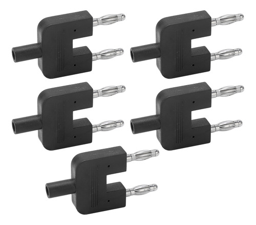 Conector Banana Plugs De 2 Vías, 5 Piezas, Doble Fila, 1