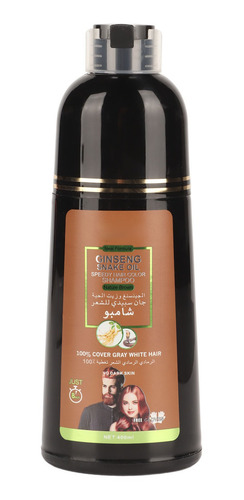 Champú Para Teñir El Cabello 3 En 1, Hidratante, De Teñido R