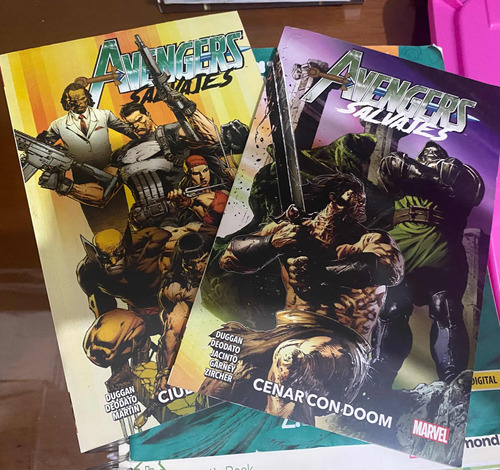 Pack Libros Avengers