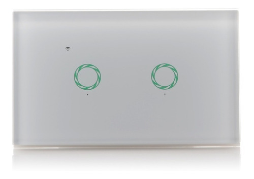 Interruptor Doble Smart Touch Wifi - Mercury