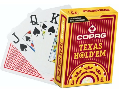 Imagem 5 de 5 de 2 Baralhos Copag Texas Hold'em Poker Original Profissional