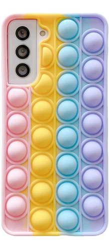 Funda Push Pop Bubble Para Samsung Galaxy S20 Fe 5g Rainbow