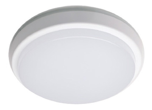 Tortuga Led Exterior Blanca 18w Luz Calida Fria Redonda