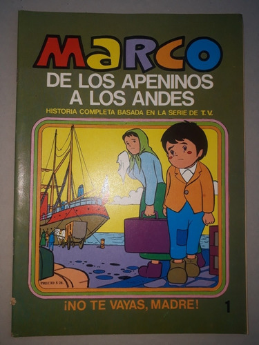 2 Comic  Marco  De Los Apeninos...n°1-n°2/ 1979/ 26x18,5cm.