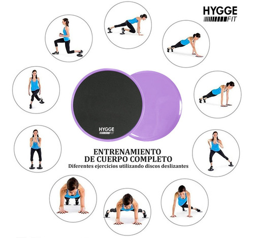 Discos Deslizantes Platos Core Slider Gym Funcional Fintess