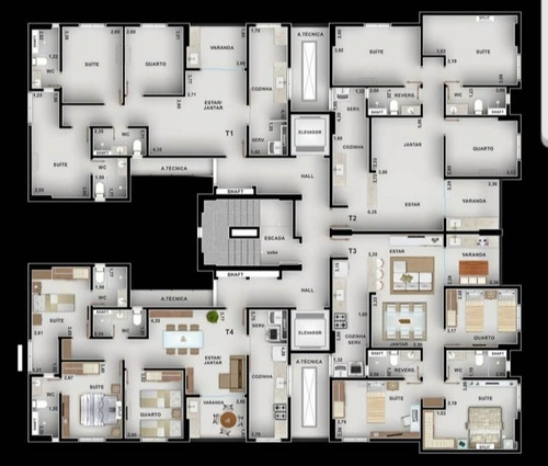 Imagem 20 de 30 de Apartamento À Venda, 82 M² Por R$ 475.000,00 - Manaíra - João Pessoa/pb - Ap0377