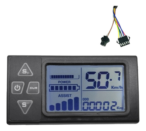 Medidor De Tablero De Instrumentos Con Pantalla Lcd S861 De