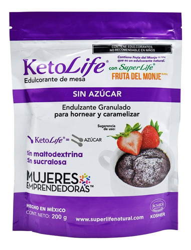 Monk Super Life Endulzante Concentrado De Fruta De Monje200g