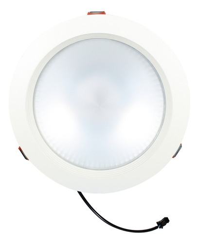 Lámpara Led De Empotrar En Techo 15w 4000k Ip44 Illux Tl-4441.b40 Color Blanco