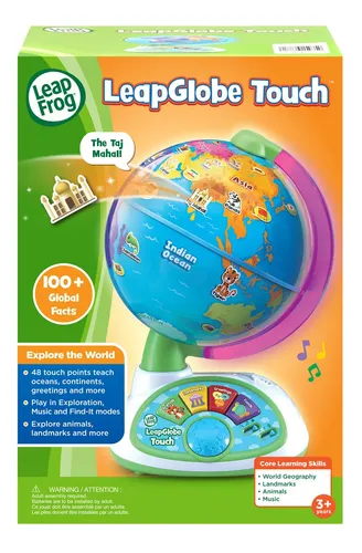 Interactive Globe Leapfrog Leapglobe Touch Para Niños Mayore