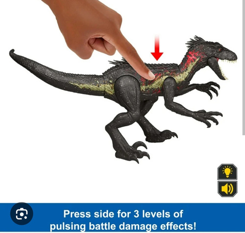 Jurassic World Indoraptor Ultimate Damage Mattel