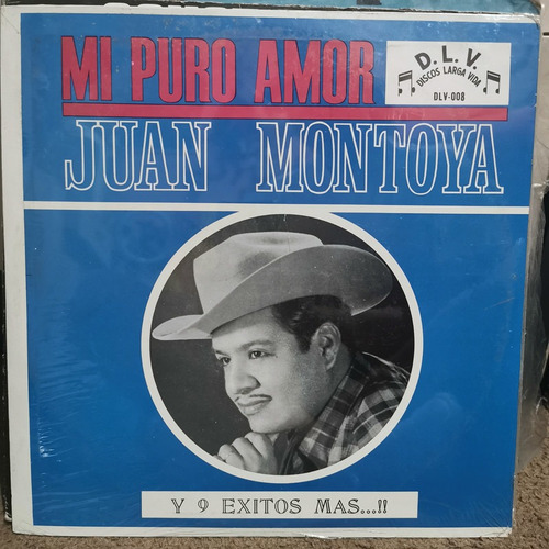 Disco Lp Juan Montoya-mi Puro Amor, Lp Cerrado