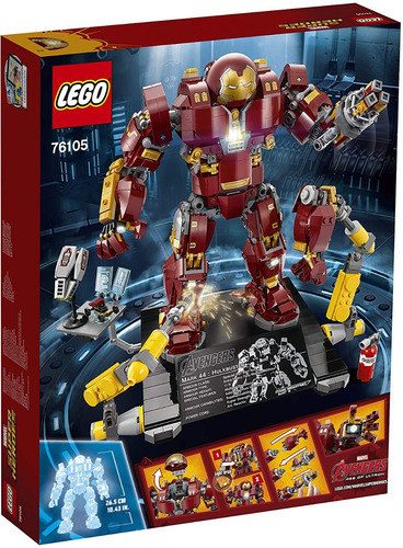 Lego Avengers: Infinity War The Hulkbuster 76105 Kit 1363 Pz