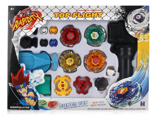 Beyblades Metal Fusion Toys Beyblades Spinning With Lanzador