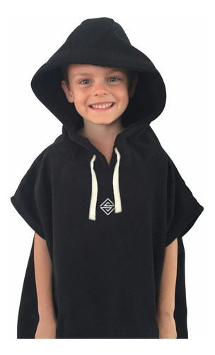 Poncho Cambiador Niño Toalla Surf Natacion Playa Pile Safit