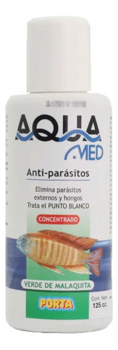 Anti Parásitos Acuarios Aquamed X 125cc Trata Punto Blanco