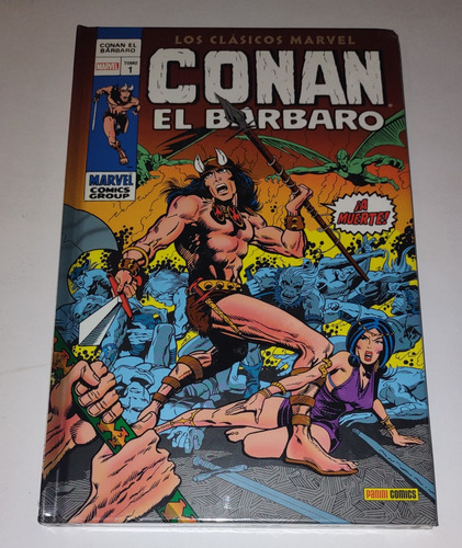 Comic Conan El Bárbaro - Tomo 01  - Editorial Panini