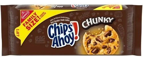 Chips Ahoy! Chunky Chocolate Chip Galletas 510grs. Importado