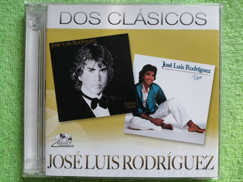 Eam Cd Doble Jose Luis Rodriguez Dueño De Nada 1982 Ven 1983