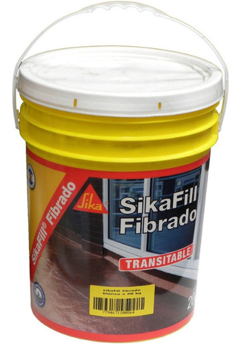 Membrana Liquida Sikafill Techos Fibrado Blanco X 20kg Sika