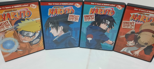 Naruto Coleção Completa Dvd Original Importado (Usado)