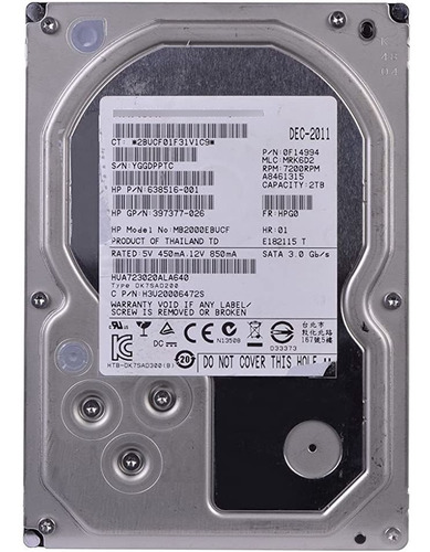 Hitachi Huaala640 2 Tb, 3.5, Sata