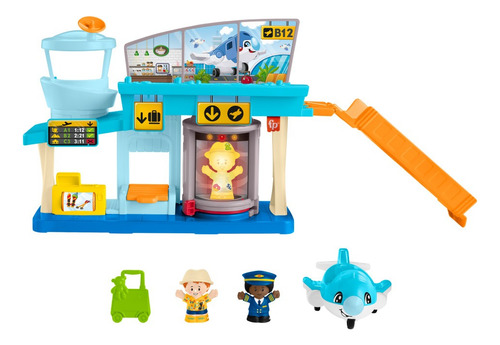 Conjunto De Brinquedo Aventuras No Aeroporto Little People