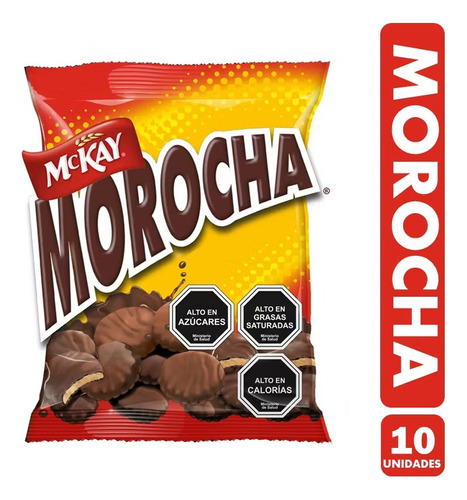 Chocolate Mini -morocha Mckay 50g 10 Unidades