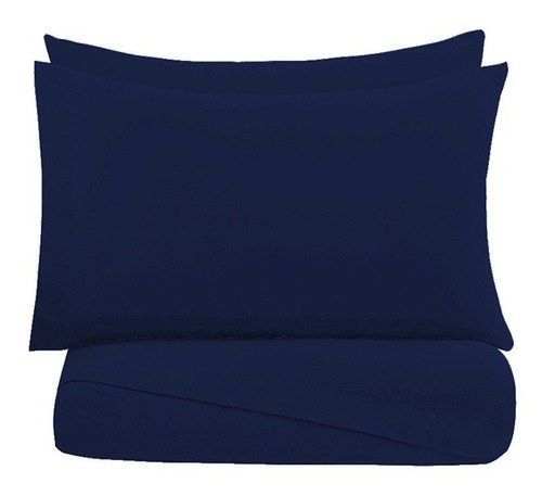 Sabanas Camiseta King Size Marbella Azul Vianney
