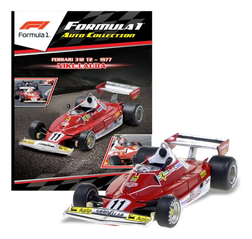 Formula 1 - Ferrari 312 T2 - Niki Lauda - Modelo A Escala
