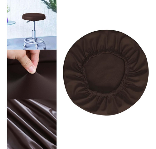 Taburete Redondo Funda Para Silla Con Bandas Elásticas