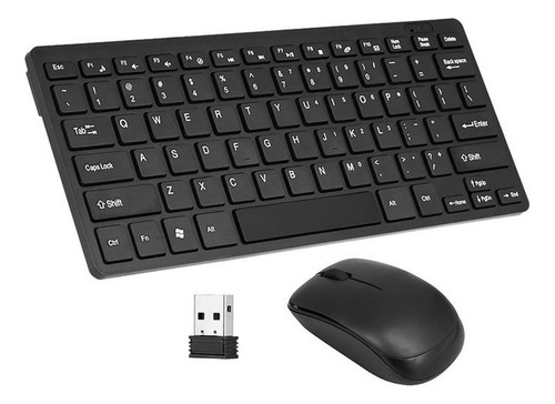 . Mouse Y Teclado Inalámbricos Ultradelgado 2.4ghz P/laptop