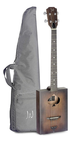 J.n. Guitarra Acústica De 4 Cuerdas De 4 Cuerdas, A La Derec