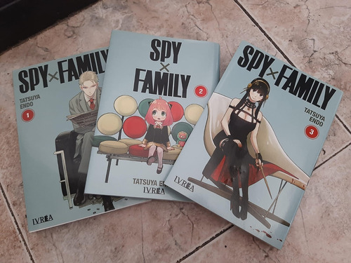Combo Spy X Family 01, 02, 03 - Manga - Ivrea Impecables!!!