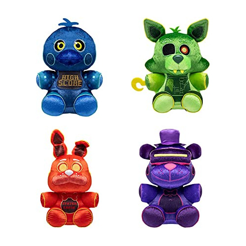 Funko Plush Set Of 4 Fnaf - Cinco Noches En Freddys - Gn75l