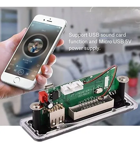 Mp3 Wma Decoder Board Audio Wireless Bluetooth 4 2 Mód...