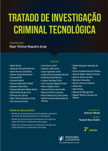 Imagem 2 de 2 de Tratado De Investigação Criminal Tecnológica 2ª Edição 2021