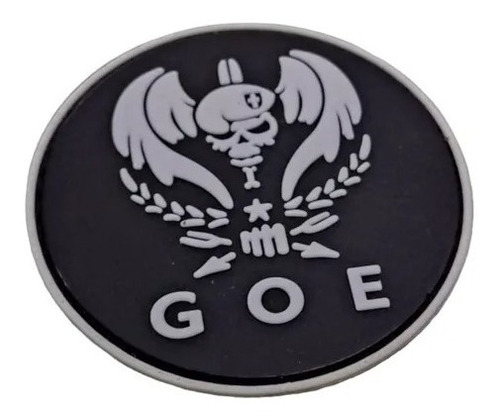 Parche Insignia Pvc G.o.e Táctico Fuerzas Especiales Militar