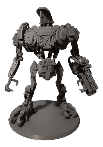 Impresión 3d Cain Rcop Resina Abs 20 Cm Alto