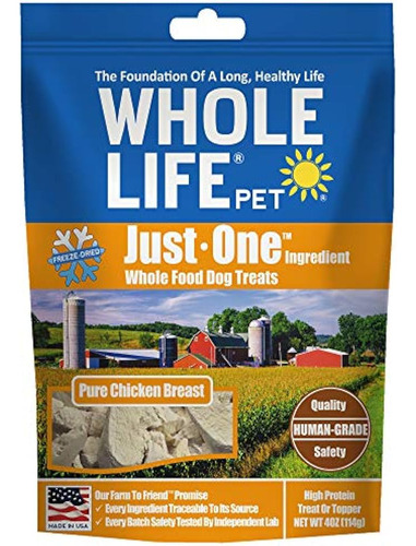 Whole Life Pet Just One Ingredientes Liofilizados Para Perro