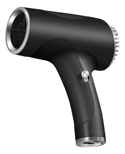 Secador De Pelo Inalámbrico Doméstico De Color Negro