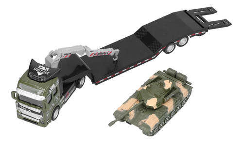 Set De Juguete De Aleación Modelo De Camiones Militares De T