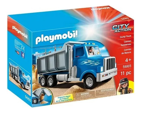 Playmobil Cityaction Camion De Basura 11pz 